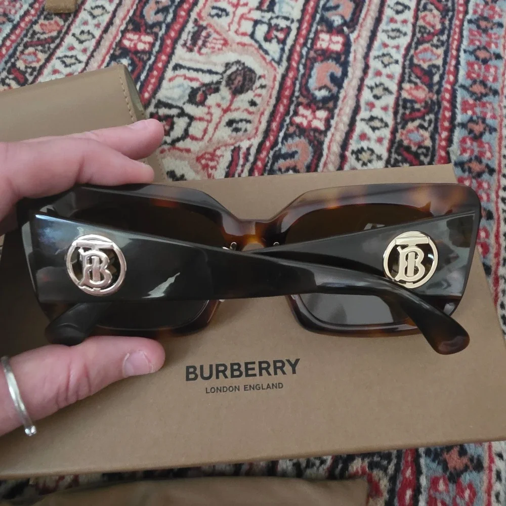 Burberry B 4344-F Daisy Sunglasses Polarized Made in Italy